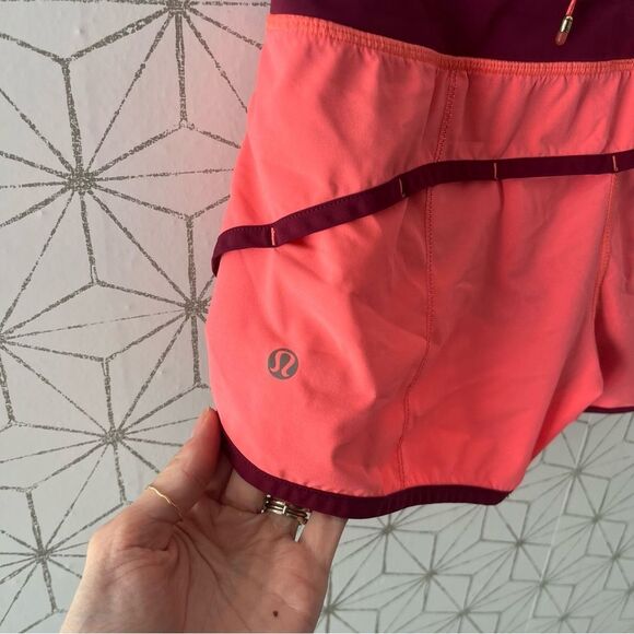 Lululemon Speed Short Pink Maroon 2.5” - Picture 5 of 6